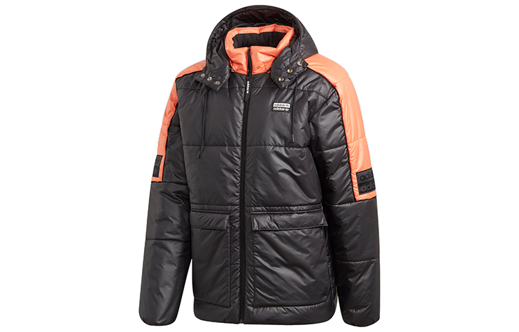 Adidas Originals R.Y.V.PADDEDJKT Parka Coats Men Black Adidas Originals R.Y.V.PADDEDJKT Parka Coats Men Black