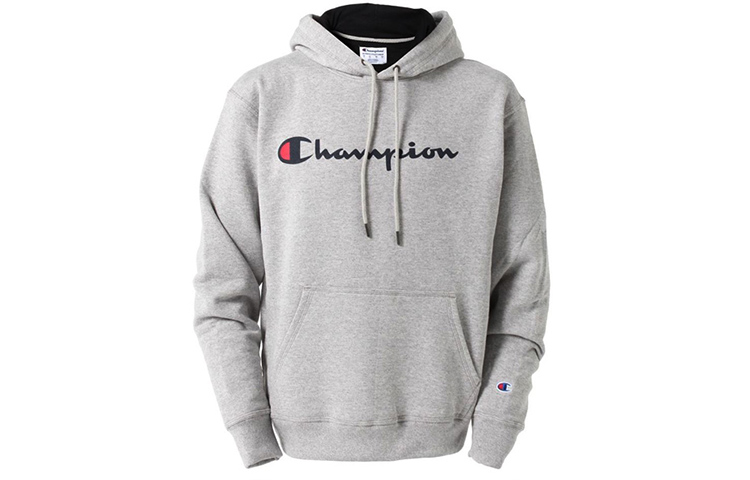 Champion Sweatshirt Unisex Light Gray Champion Sweatshirt Unisex Light Gray