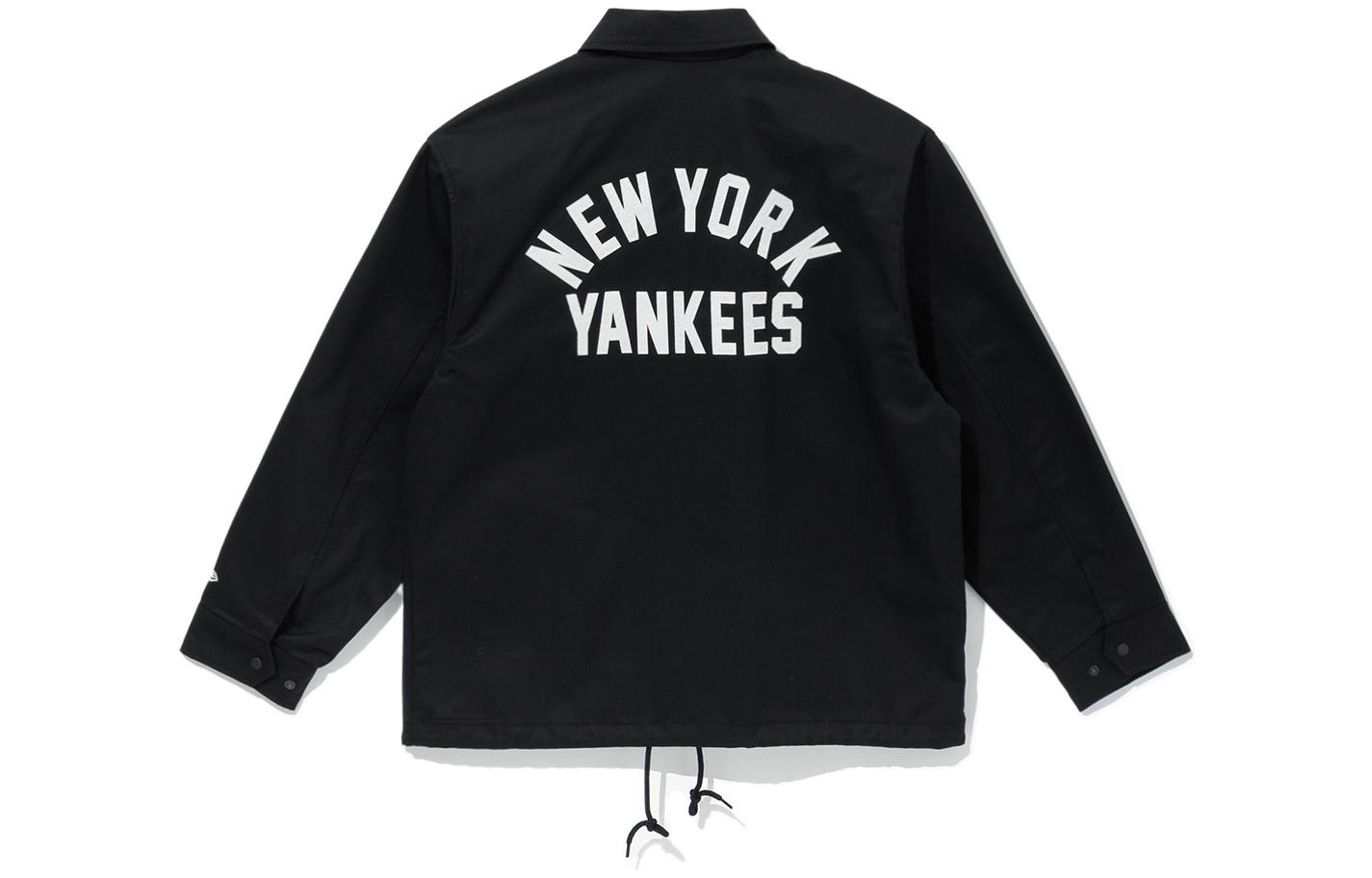 New Era X MLB SS23 NEW YORK YANKEES MLB COACH BLACK JACKET