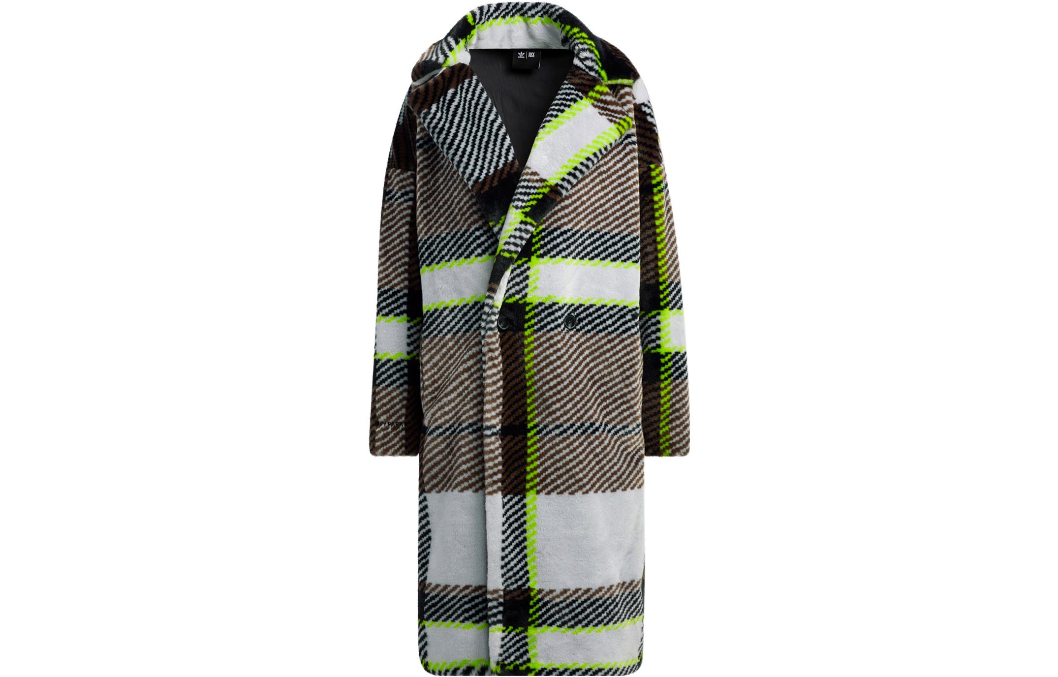 Adidas Originals Ivy Park Halls Of Ivy Plaid Faux Fur Jacket All Gender Adidas Originals Ivy Park Halls Of Ivy Plaid Faux Fur Jacket All Gender