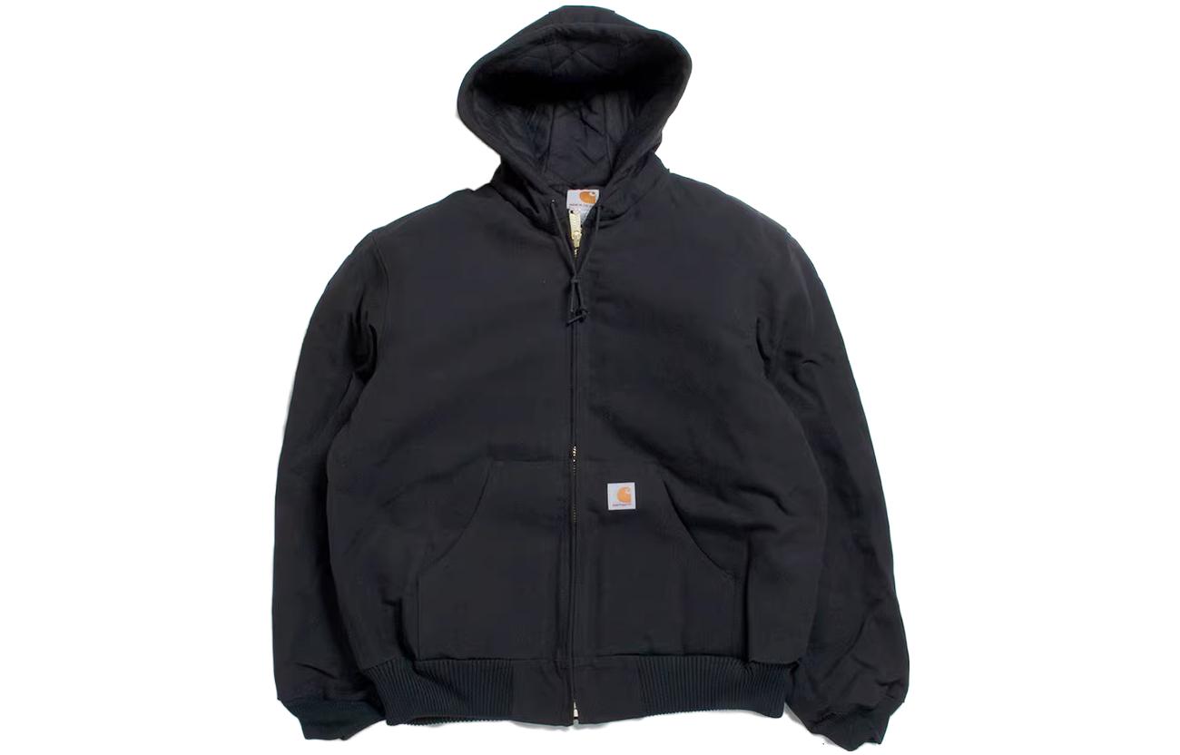 Carhartt J140 DUCK ACTIVE JACKET LOOSE FIT Colorblock Zip Hooded